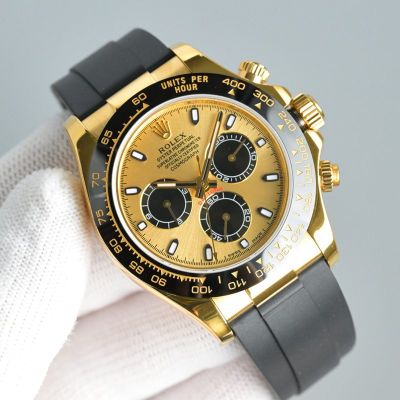 ROLEX Daytona 18K 40mm GTC Certificate Chroma Light Replica Watch